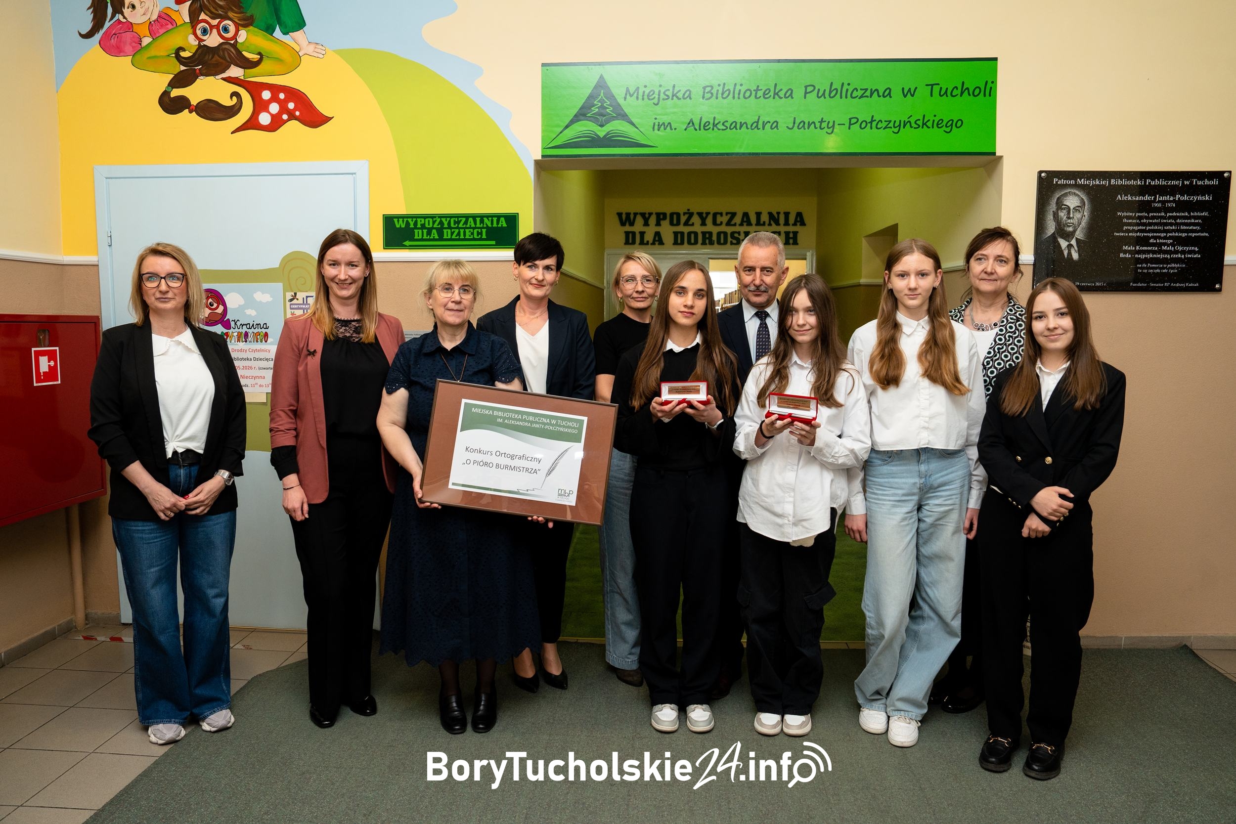 Finał dyktanda „O Pióro Burmistrza” w Tucholi (FOTO, WIDEO)