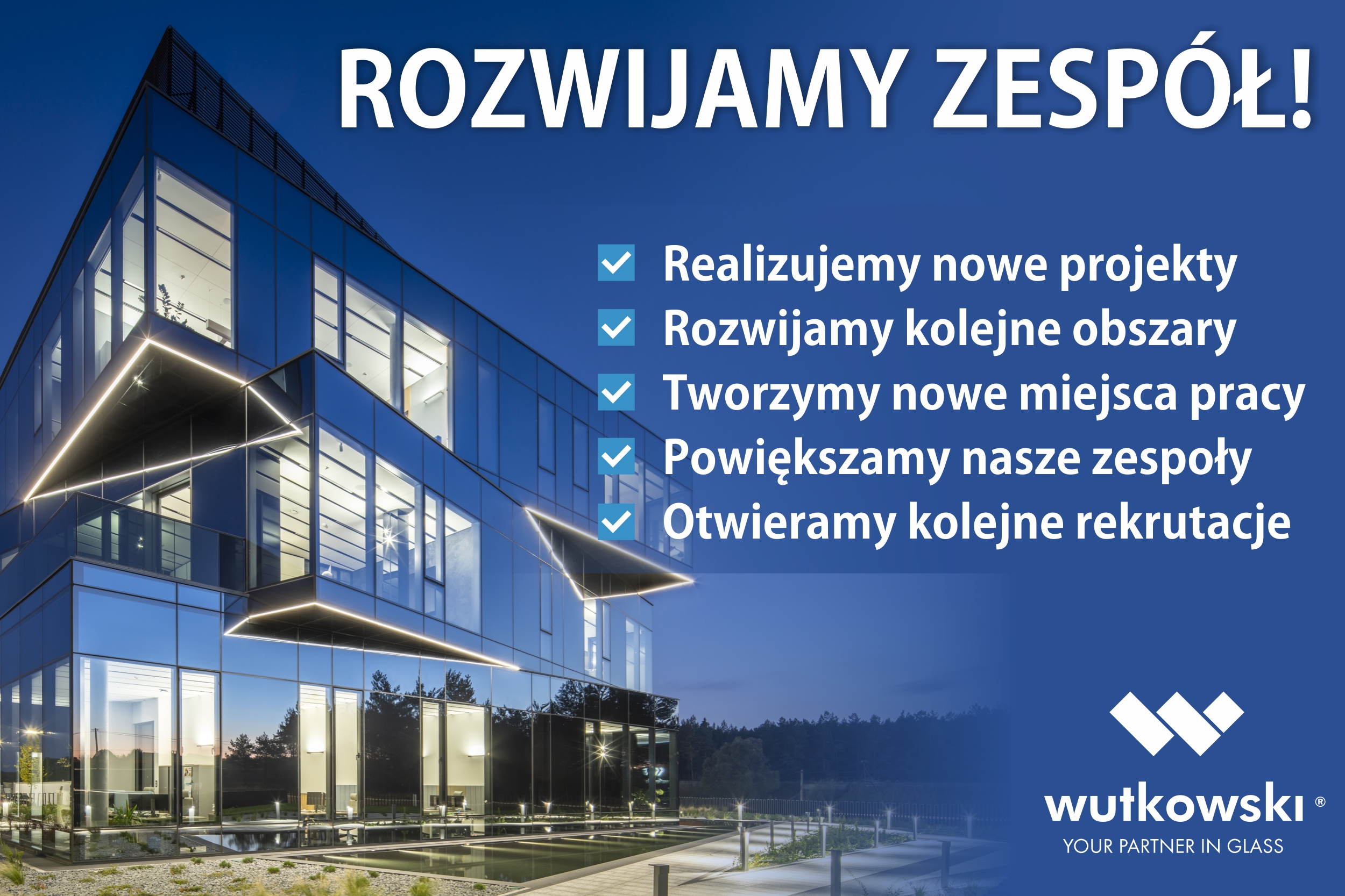 Szukasz nowych wyzwań zawodowych? Dołącz do WUTKOWSKI!