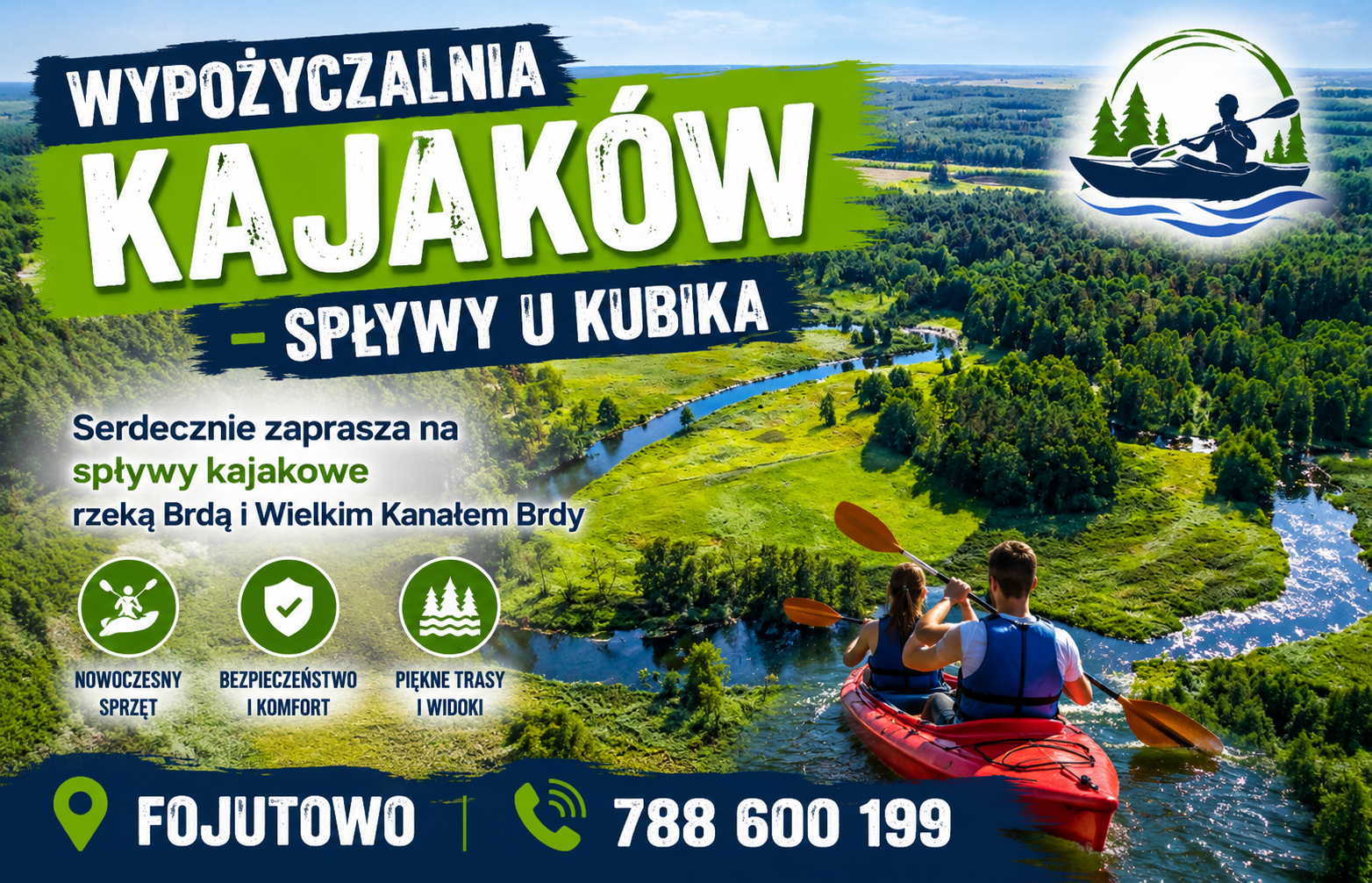 Wypożyczalnia kajaków – Spływy u Kubika 