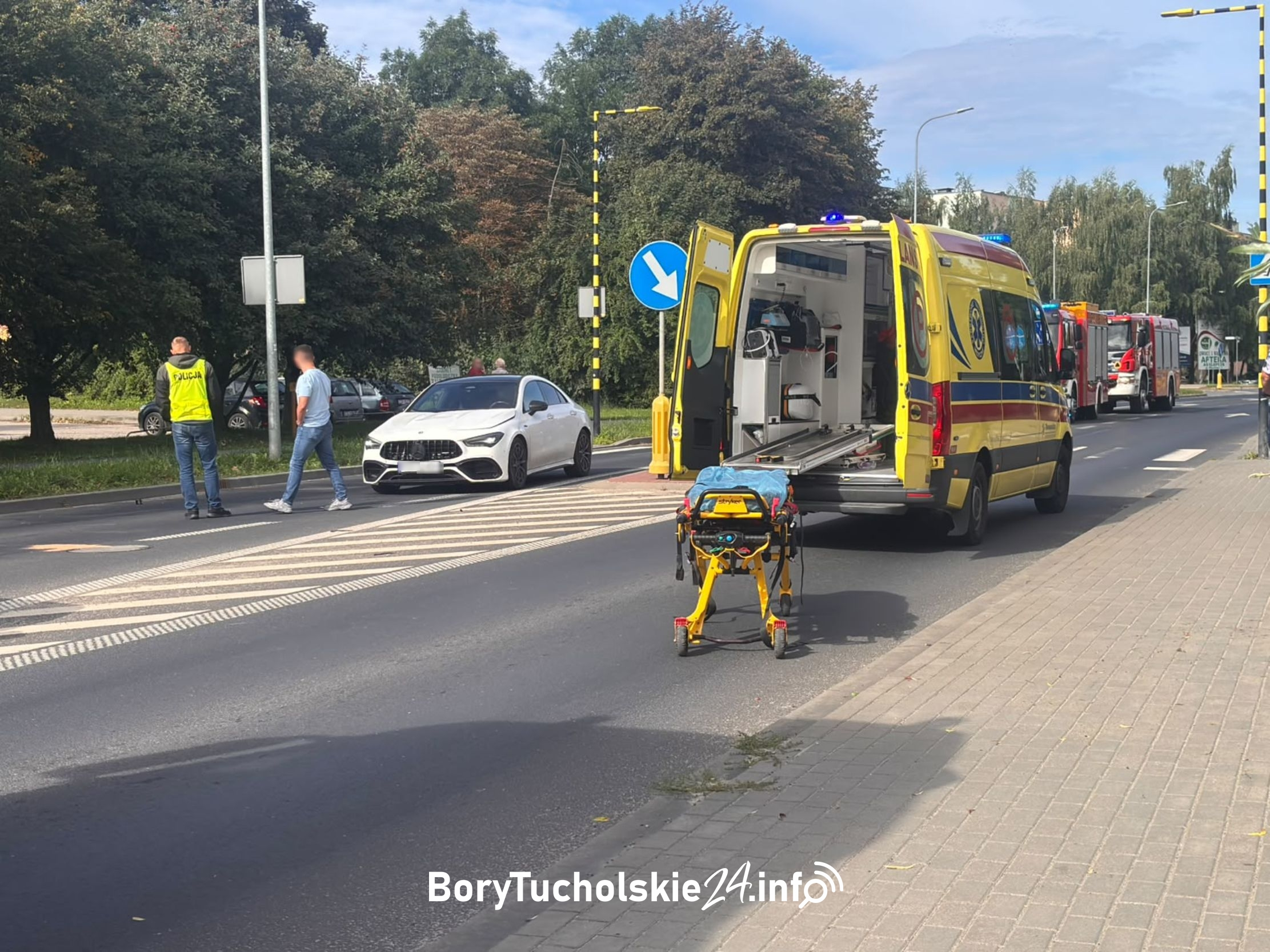 Po wypadku w Tucholi. Czytelnicy wskazują, że kierowca jest znany z brawurowej jazdy. Sprawdziliśmy