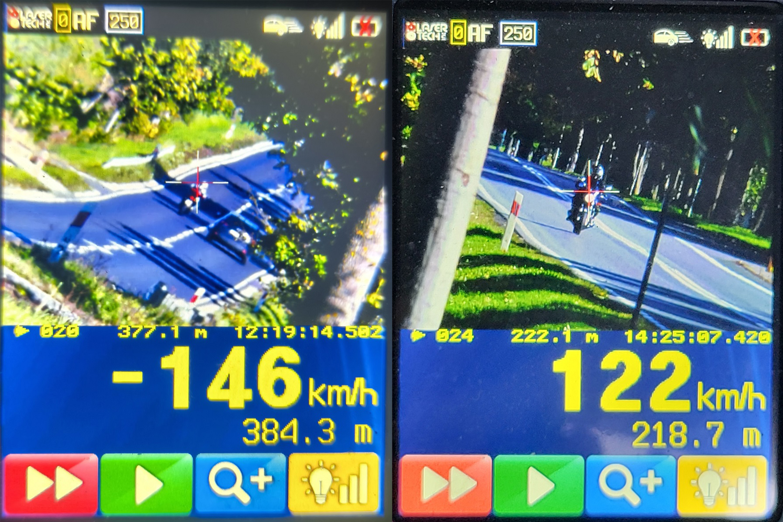 Trzej kierujący stracili prawko. Motocyklista jechał 146km/h