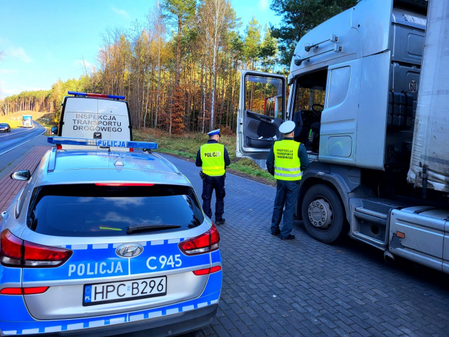 Kontrole na drodze wojewódzkiej 240