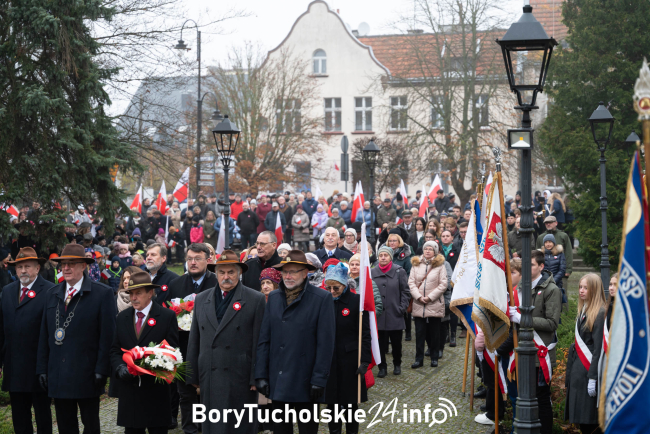 Narodowe Święto Niepodległości w Tucholi. Obchody pełne dumy i patriotyzmu