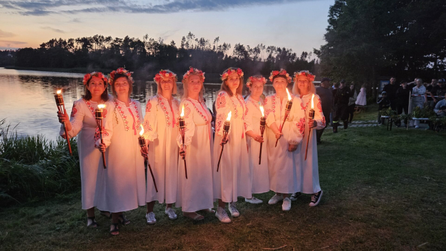 Słowiańska Noc nad jeziorem Rudnica w Raciążu (FOTO)
