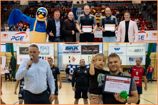 Działacze MKS Handball Czersk wyróżnieni przez ZPRP. Odznaki dla Jakubowskiego, Łońskiego i Lenza