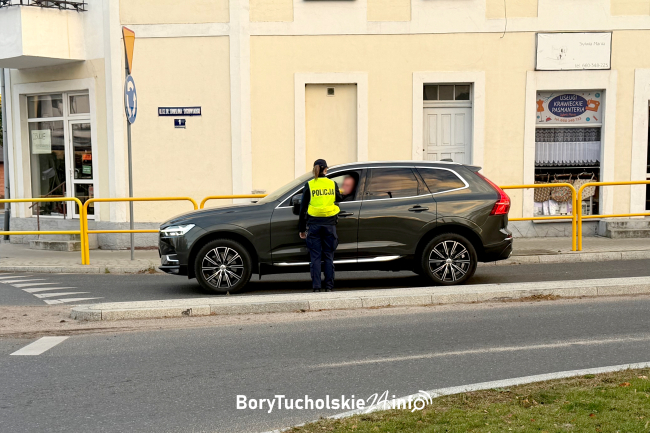 Akcja „trzeźwe popołudnie”. Wzmożone kontrole policji w powiecie tucholskim