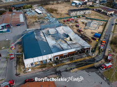 Pożar Czersk. Pożar market 6